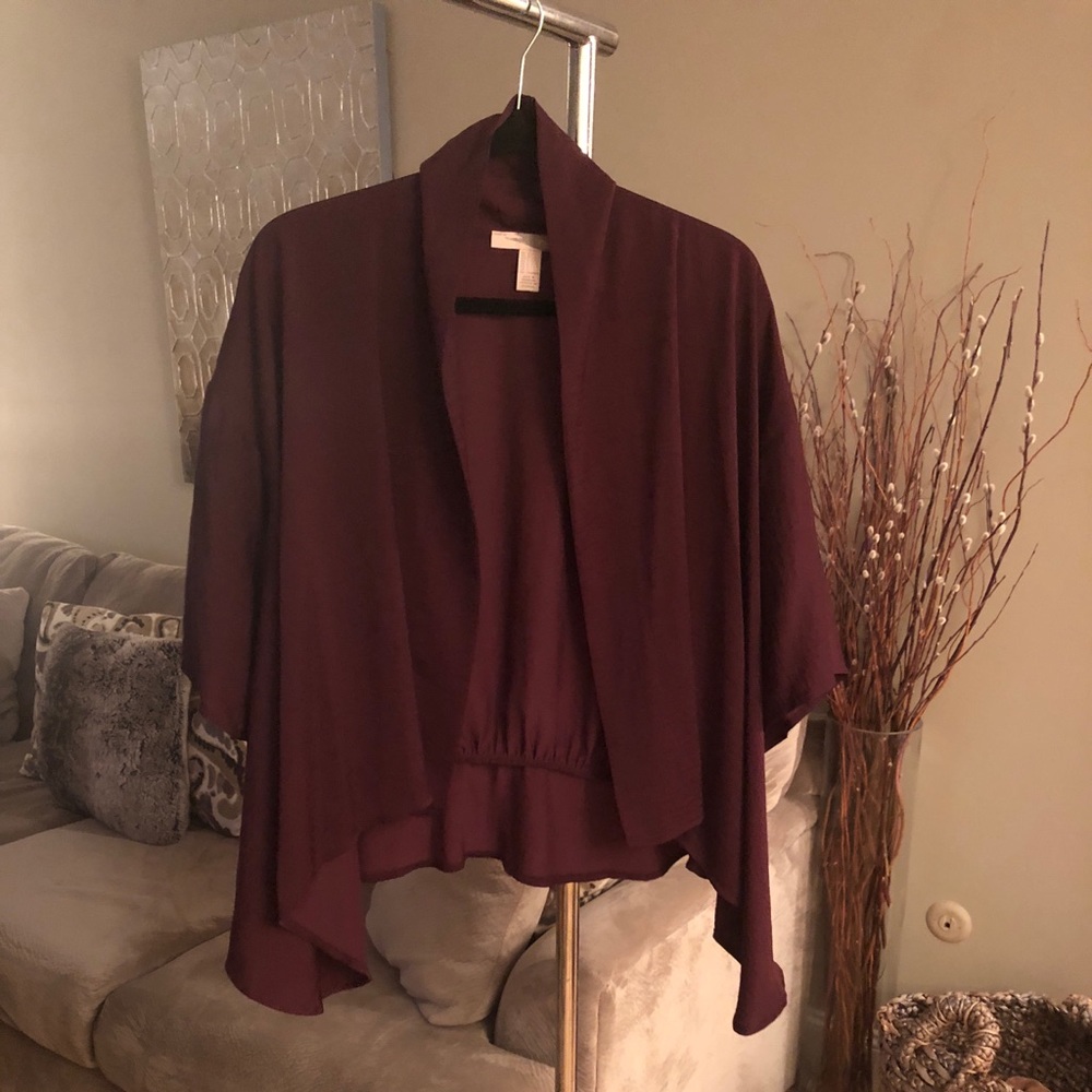 🌟Maroon kimono